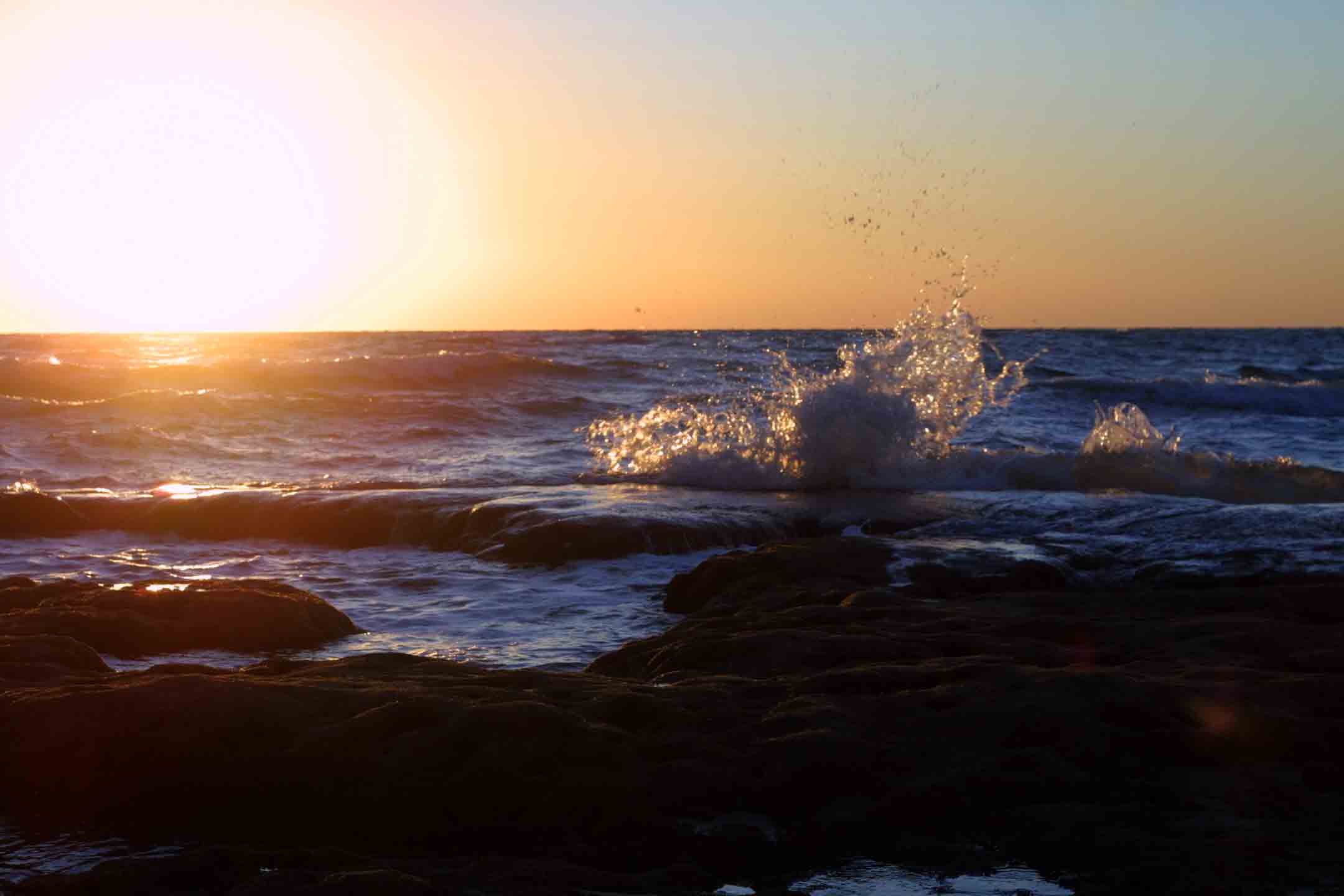 Tramonto a Nettuno